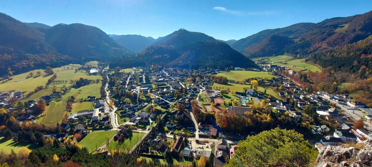 Ferienwohnung Bergspass Gaming ภายนอก รูปภาพ